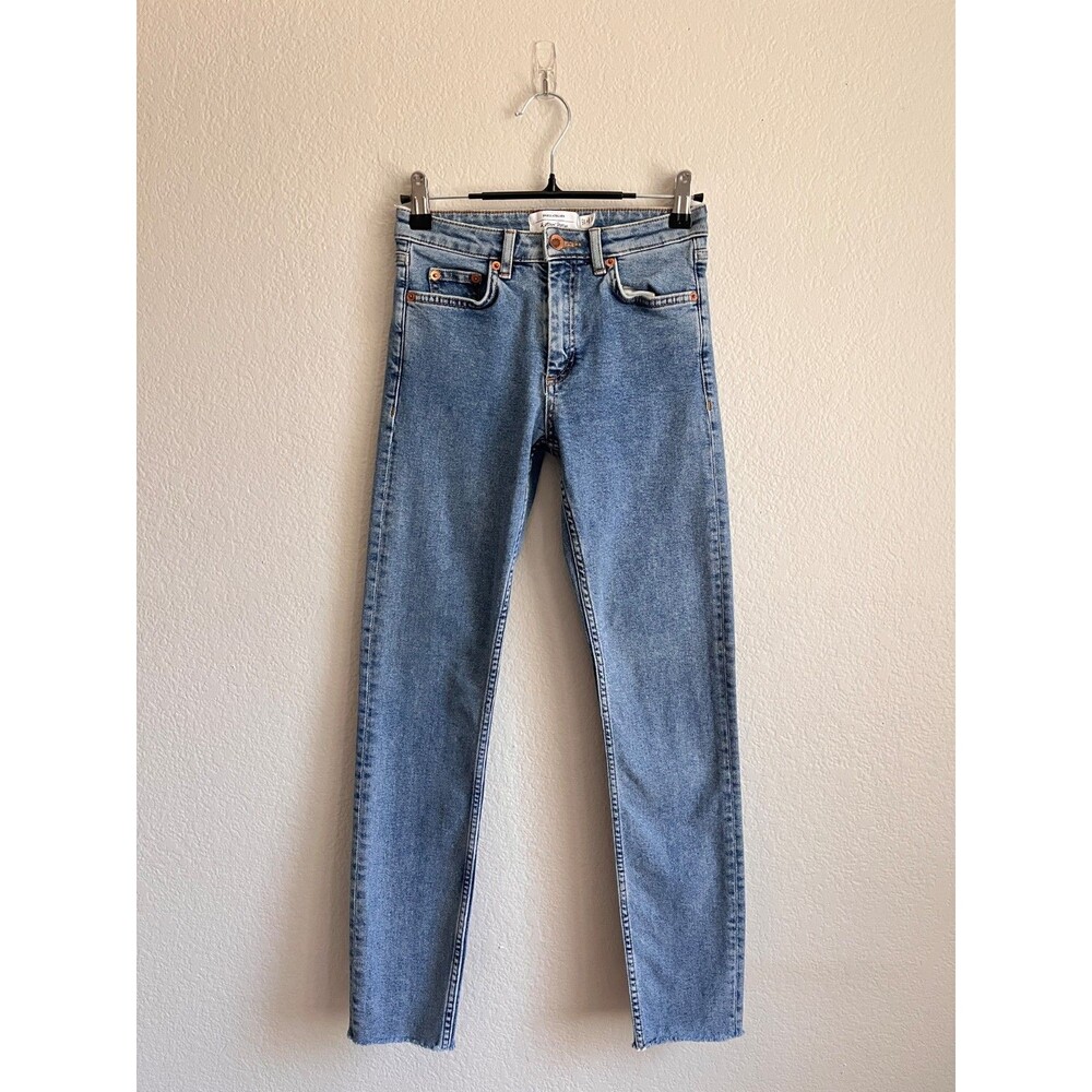 & Other Stories Mid-Rise Skinny Jeans in Medium Wash Size 24